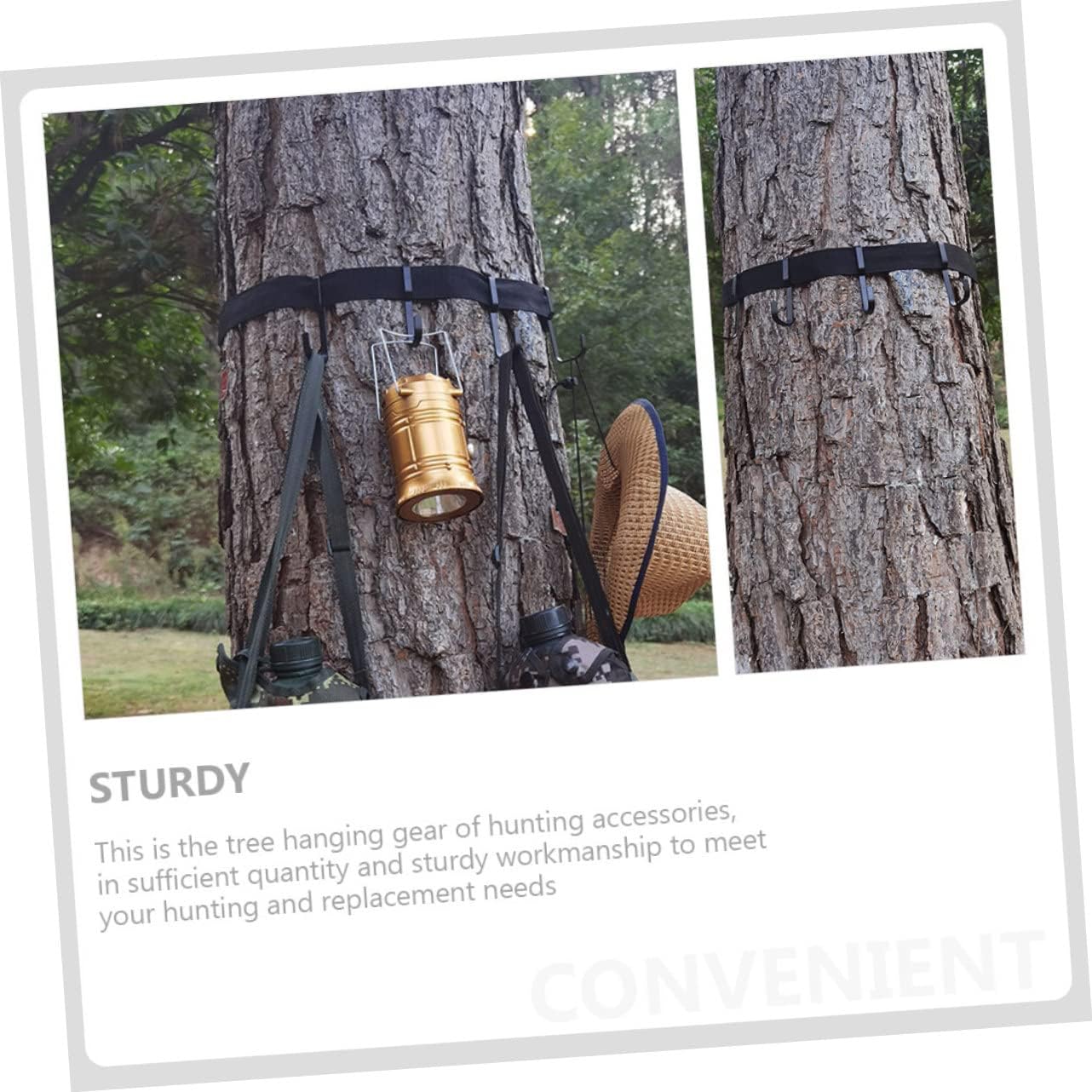 10pcs Tree Hangers for Outdoor Use Heavy Duty Hooks for Hanging Gear for Camping Hunting and Picnics Tree Stand Accessory Holders image 4