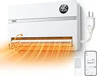 Aquecedor de parede Dreo Smart 1500W com proteção contra superaquecimento