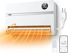Aquecedor de parede Dreo Smart 1500W com proteção contra superaquecimento