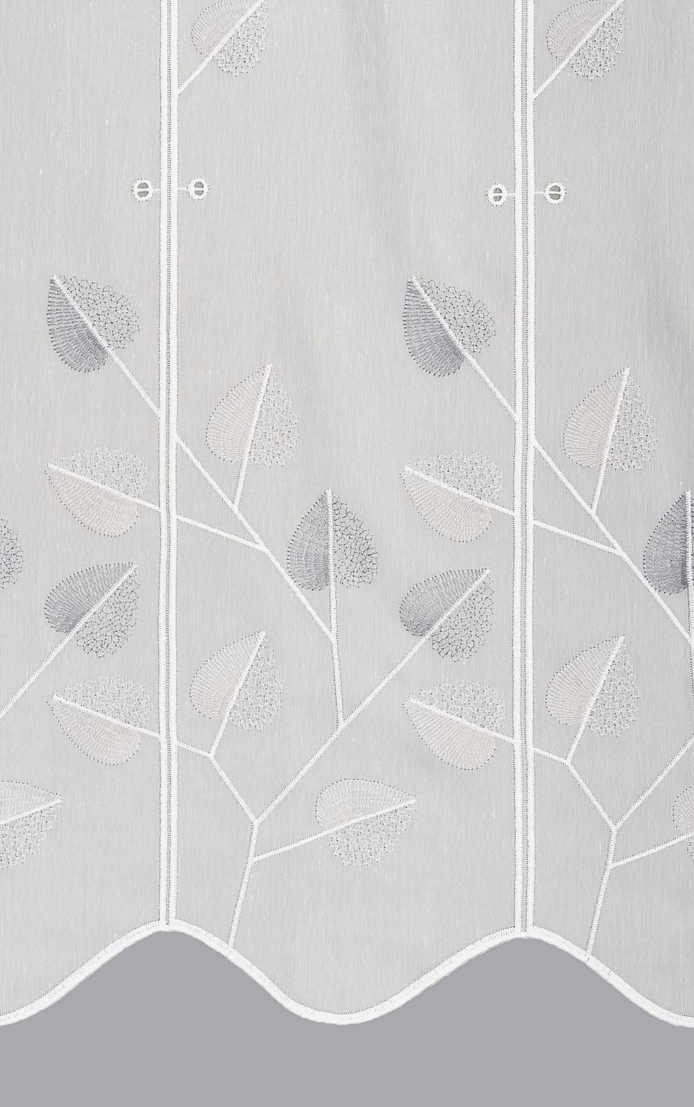 Panneaux Designblätter (BxH) 96x140cm in grau