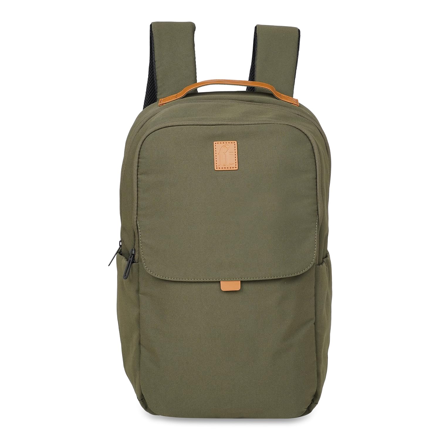 ft Backpack Daily Olive Green with Vegan Leather Trimmings Eco Responsible with two main Compartments Padded Laptop & Ipad section, Organizer, Premium Key holder Fashion Backpack for Men and Women (B0DDCKDG73) Amazon Price History, Amazon Price Tracker