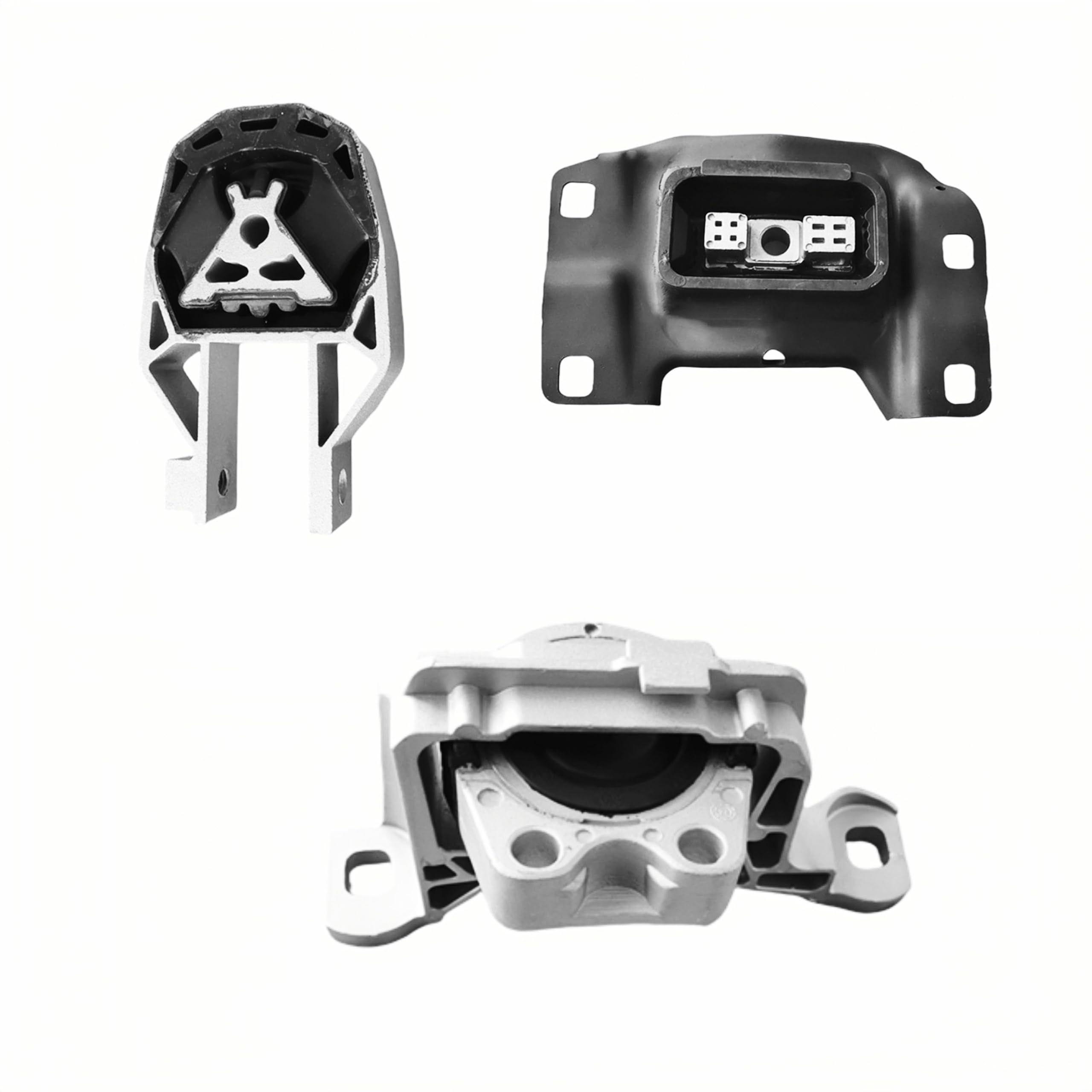 Engine Motor Transmission Mount Set 3Pcs Compatible with Focus 2012 2013 2014 2015 2016 2017 2018 2.0L L4 Replacement for A5612 AV6Z6068A A5520 CV6Z6068A A5646 CV6Z6038C