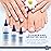 Blue Cross Cuticle Remover Cream for Dry Damaged Cuticles, Moisturizing Cuticle Softener for Nails, Professional Nail Care for Dry Manicures, Brittle Hang Nails, Made in USA, 4oz