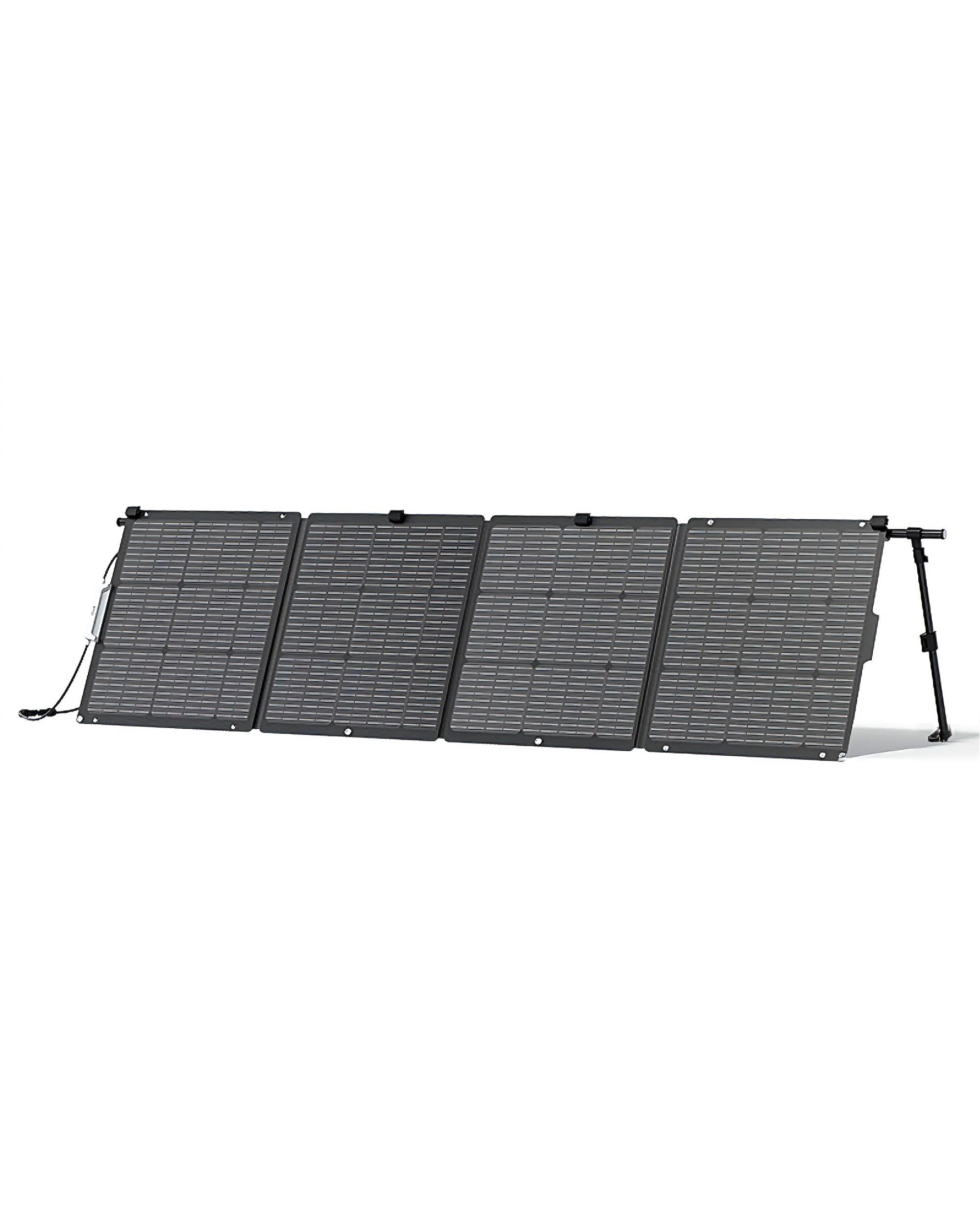 Litheli 200W Tragbare Solarmodule, Solarbatterie-Ladegerät mit verstellbarem Ständer, wasserdichtes IP65 faltbares Solarmodul-Kit für Wohnmobil, Wohnwagen, Zuhause