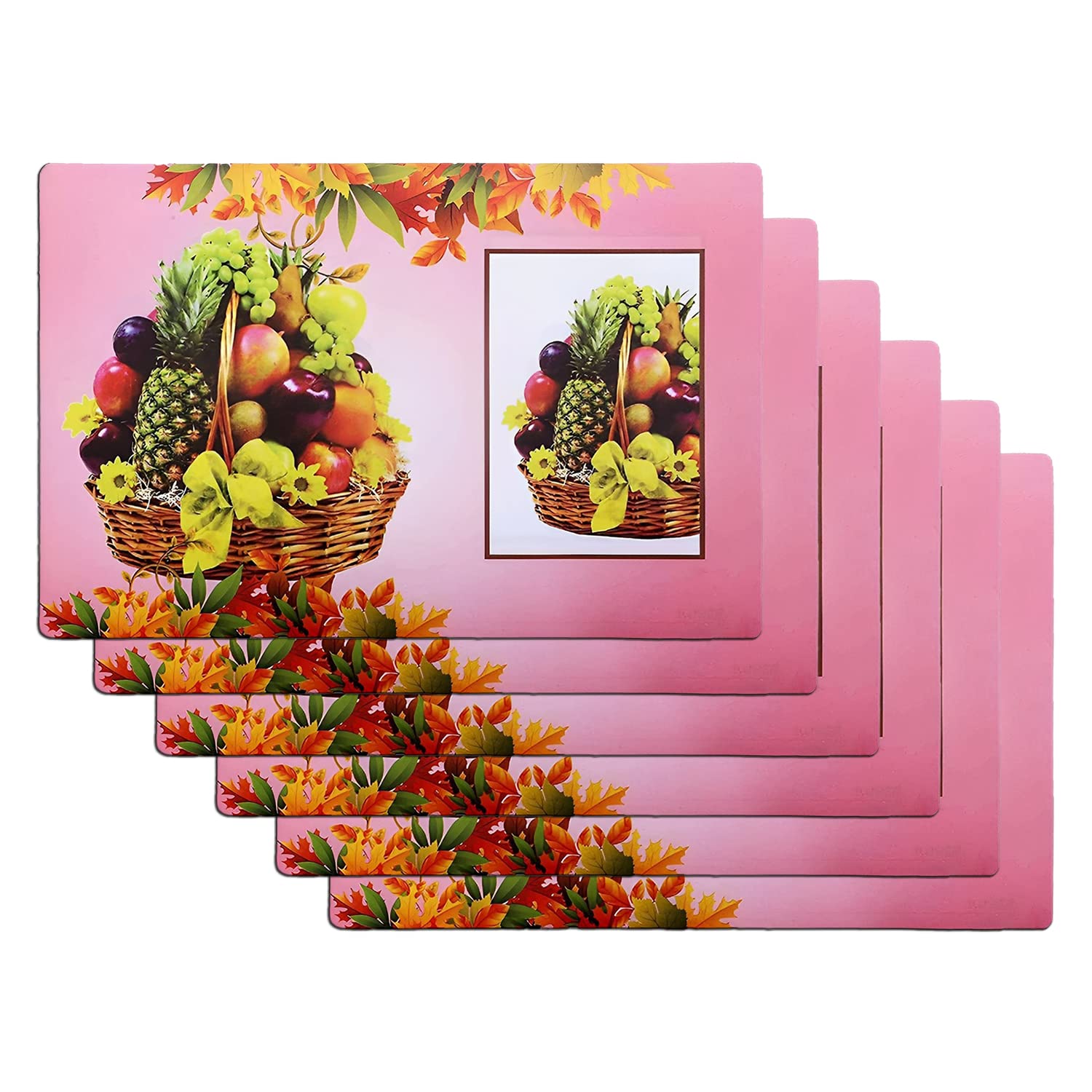Kuber Industries Fridge Mats - Floral Design -9