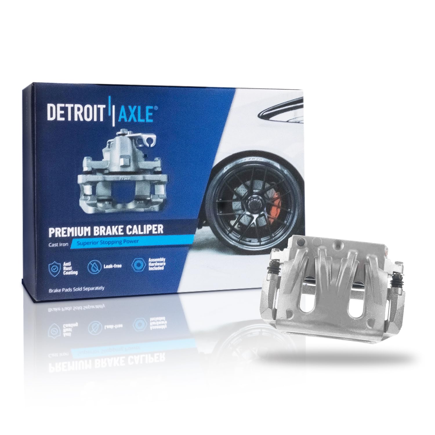 Detroit Axle - Front Right Brake Caliper for 2004-2007 Ford Freestar