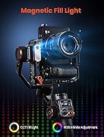 Vista 8 de hohem iSteady MT2 - Kit estabilizador de cardán para cámara, cardán de 3 ejes para cámara sin espejo, bolsillo, cámara de acciónsmartphone