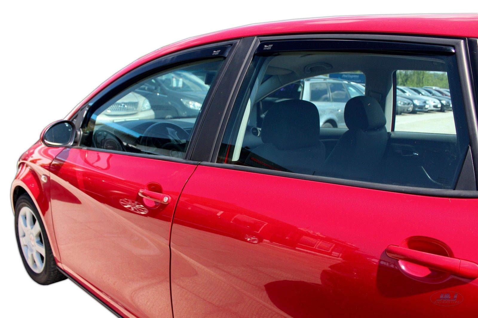 J&J AUTOMOTIVE Derivabrisas para Seat Toledo 5 puerta 2005-2009 4 piezas