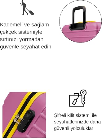 Medium Size Suitcase 4x2 Wheel 1167
