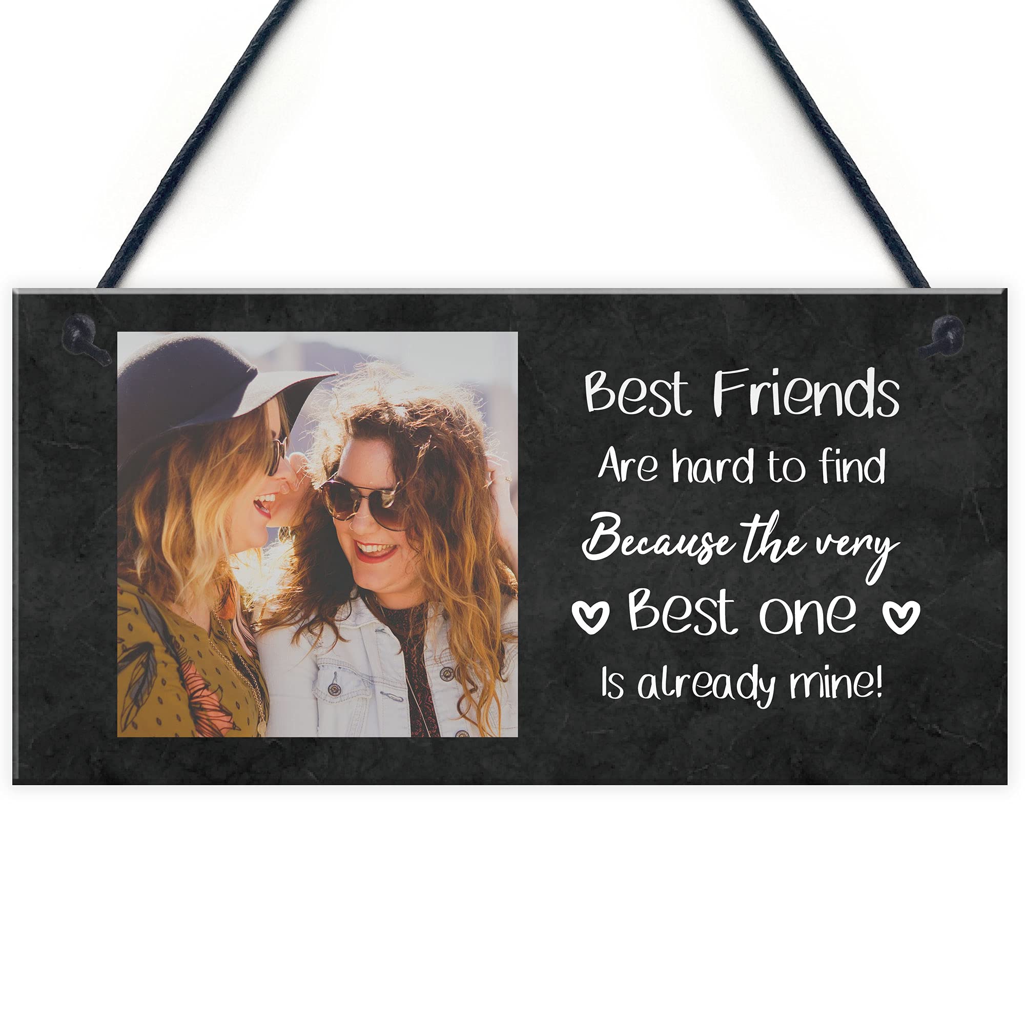 Red Ocean Best Friend PERSONALISED Photo Gift For Friend Novelty Friendship Gift For Her
