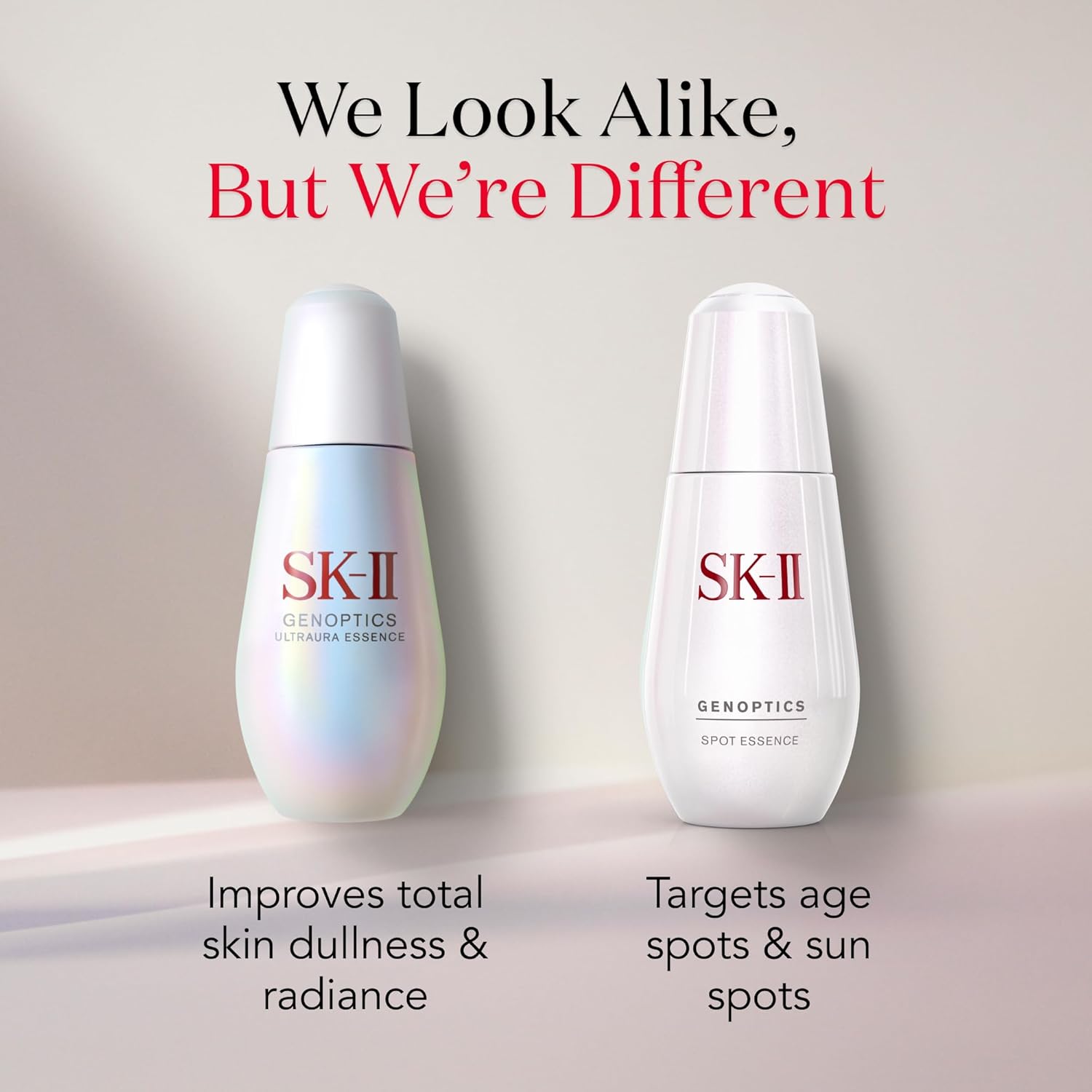 SK-II GenOptics Dark Spot Serum - Concentrated Brightening Serum for Dark Spots, Sun Spots & Dullness - Visibly Improves Uneven Skin Tone with Niacinamide for a Radiant, Healthy Glow (1.6 oz) - Image 6