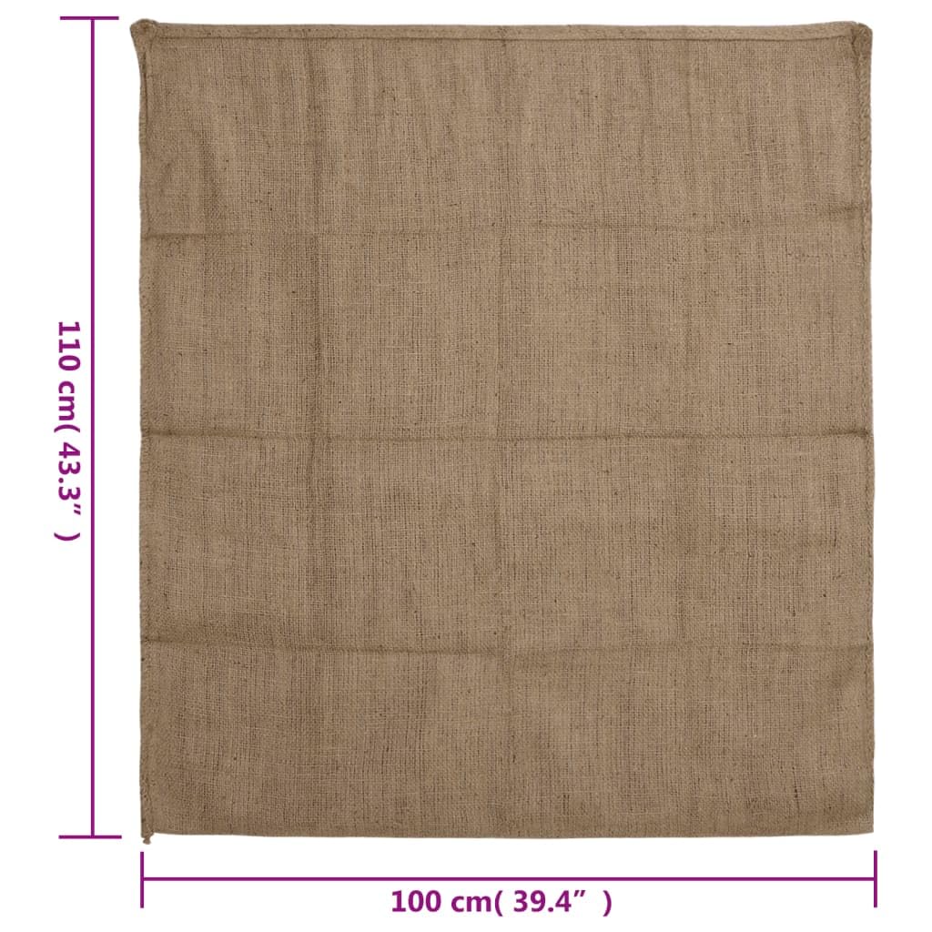 Sacchi di iuta 30 pz. 60x105 cm 100% iuta 340 g/m², Originale, 100 x 110 cm, Classico