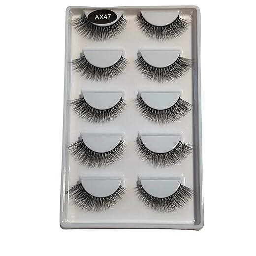 Le Vangee - 5 Pares de Cílios Profissional Para Atendimento | AX47