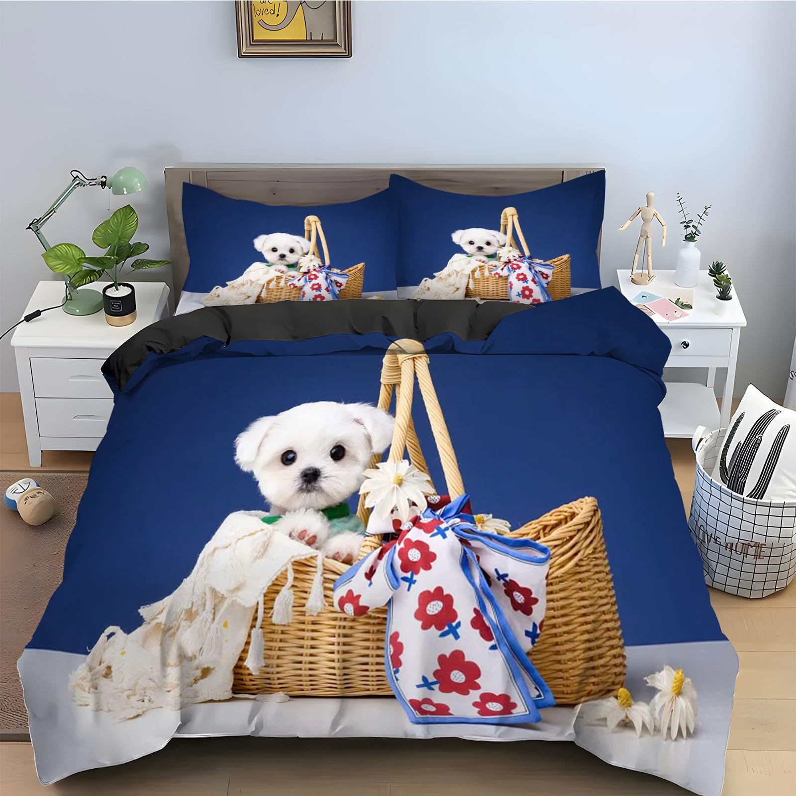 Housse de couette animal 90x190 pour transformer la chambre de votre enfant avec douceur