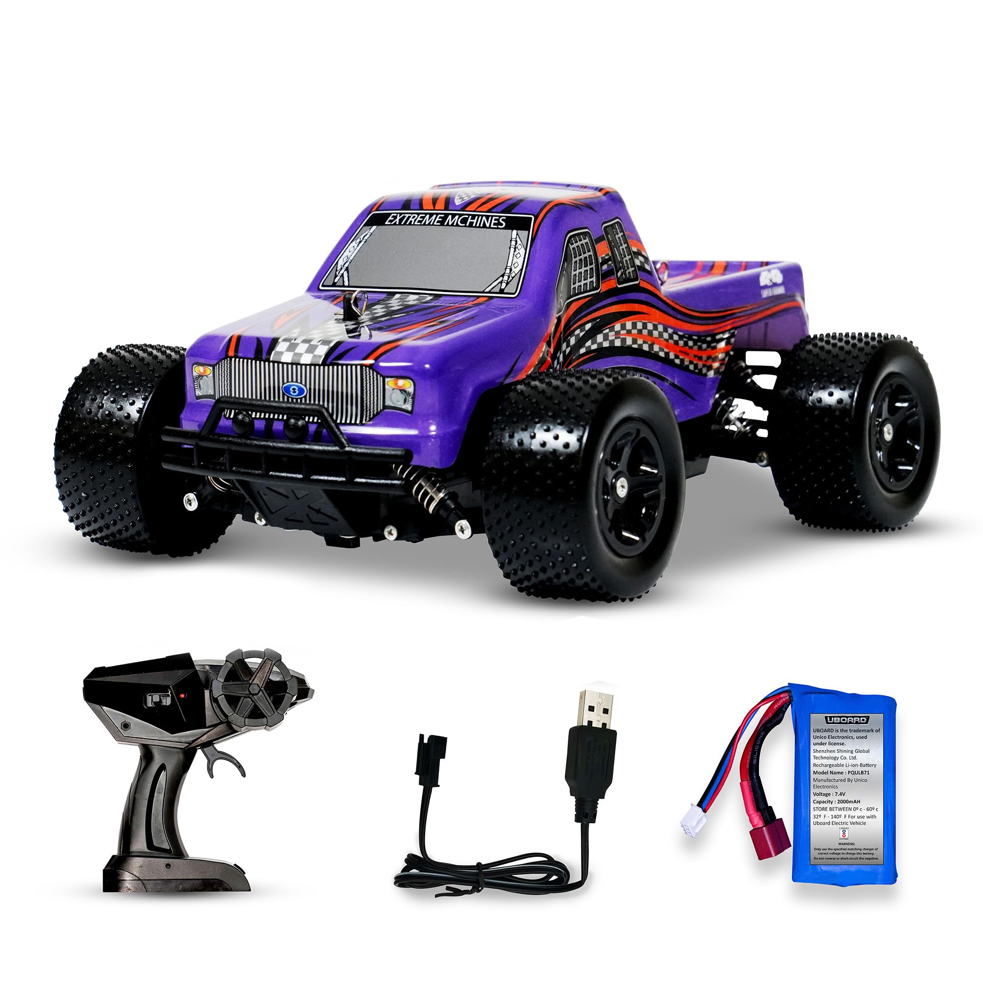 UB JUNIOR 1:16 High-Speed Mini RC Car – 25 Kmph, 2.4 GHz Remote Control, Rechargeable Electric Vehicle, 4x2 Wheel Drive Truck (Purple) (B0D5CSPW3N) Amazon Price History, Amazon Price Tracker