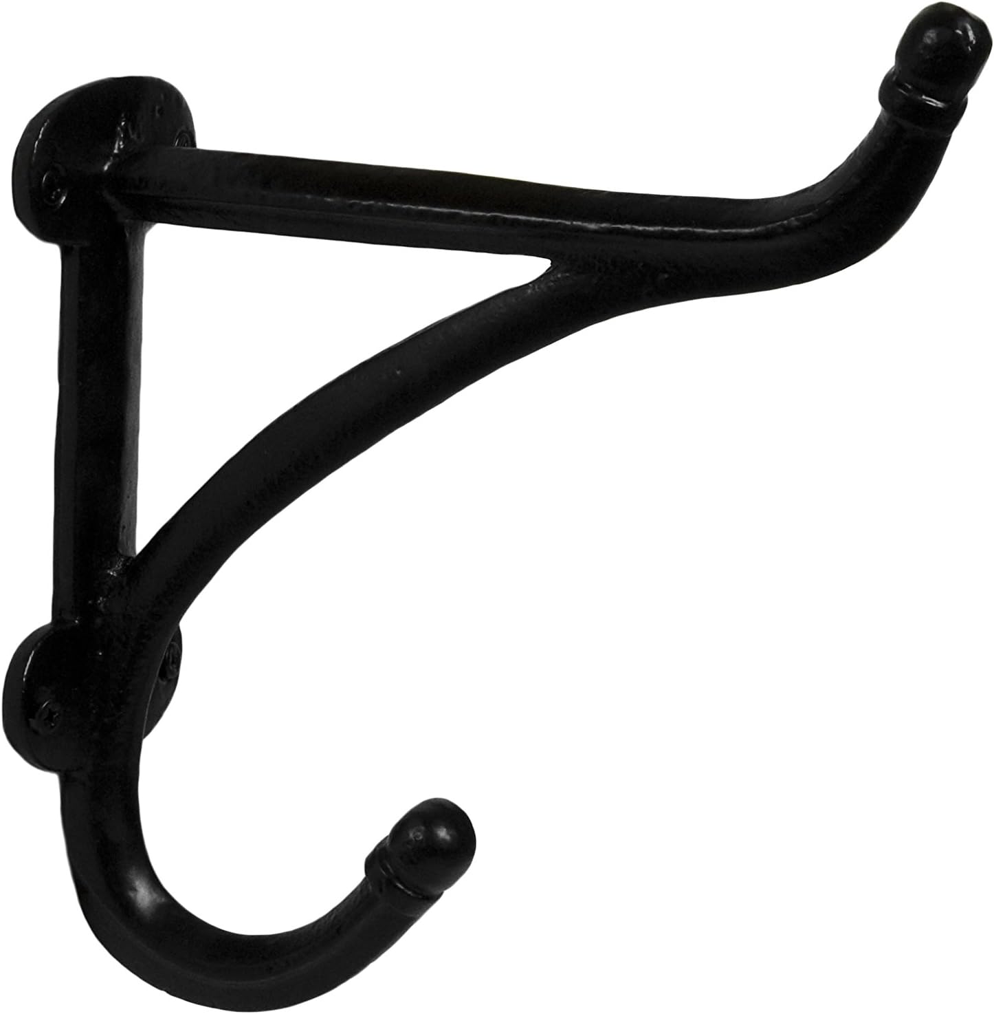 Brass Large Harness Hook (Black)