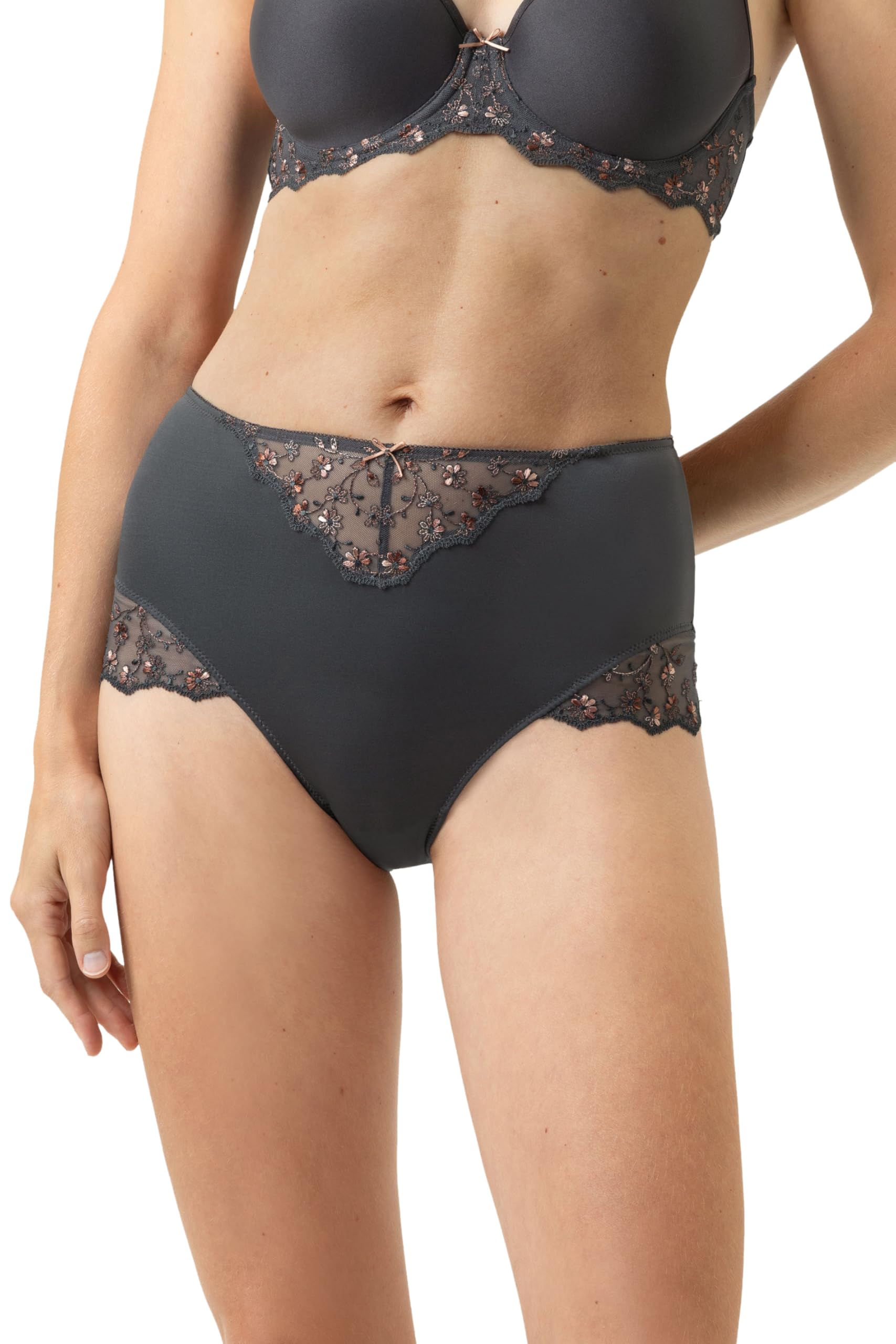 Mey Damen Taillen-Slip - Unterhose mit hohem Taillensitz - Serie Delightful - 79443