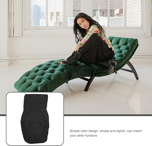 Miniatura 3 de HOMSFOU Fundas de sofá reclinable, fundas de diván para comedor, funda para tumbona, cocina, diván, funda protectora de diván para sofá cama,