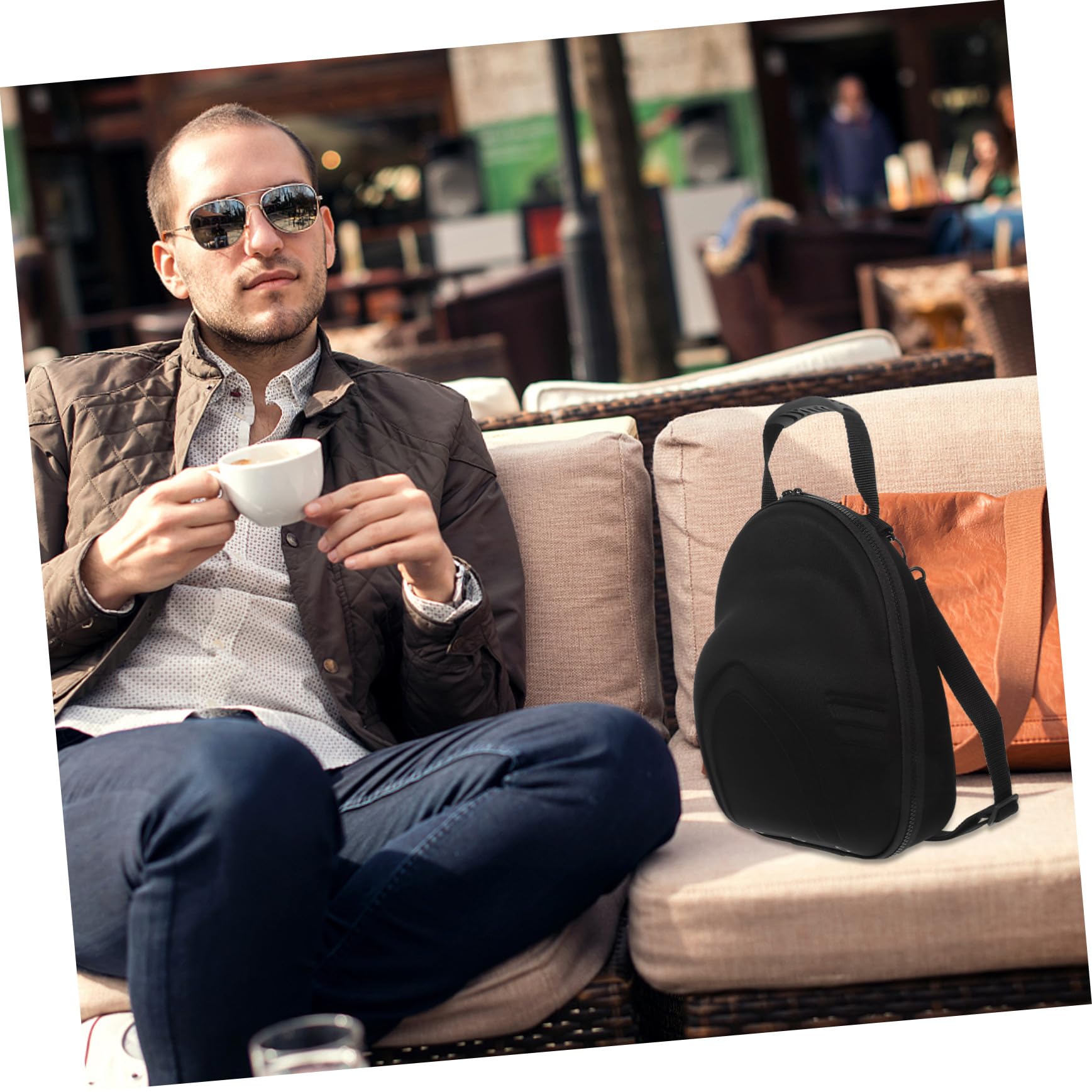 Estuche Rígido para Gorras de Béisbol con Correa Portátil Organizador Compacto y Resistente para Viaje Almacenamiento Seguro y Protección contra Arañazos Diseño Práctico con Asa