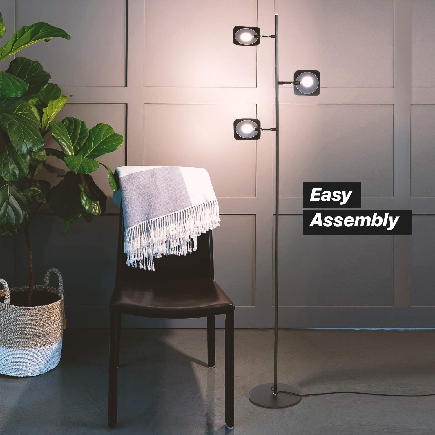 Black Friday - 80% OFF Brightech Tree Spotlight LED Floor Lamp - Very Bright Reading, Craft and Makeup 3 Light Standing Pole - Modern Dimmable & Adjustable Panels, Minimal Space Use - Black Product Deal Brightech Tree Spotlight LED Floor Lamp - Very Bright Reading, Craft and Makeup 3 Light Standing Pole - Modern Dimmable & Adjustable Panels, Minimal Space Use - Black