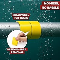 Vista 29 de XFasten Cinta autoadhesiva de silicona, para fusión 1 pulgada X 36 pies, Azul