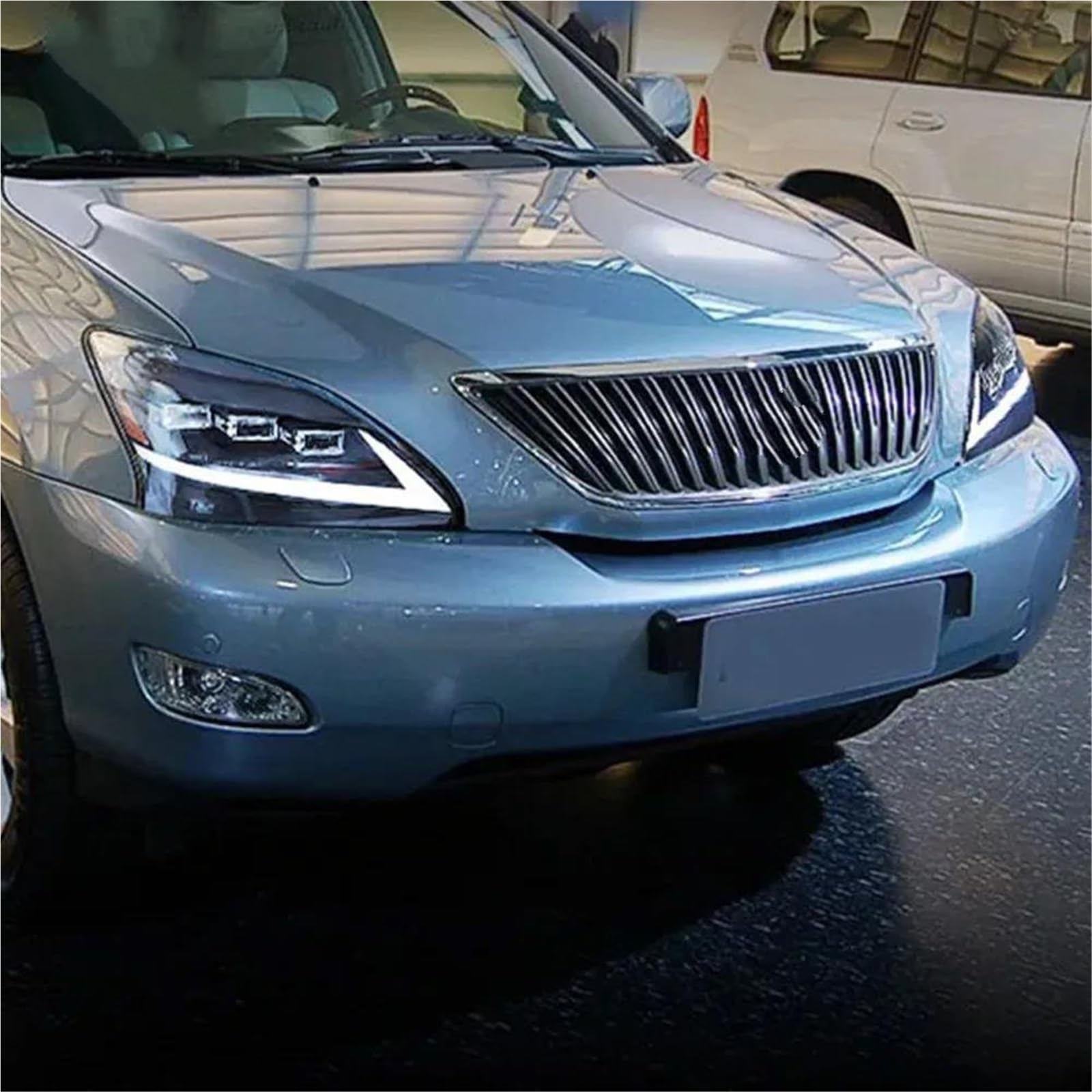 Migliora la sicurezza della guida notturna Anteriore DRL Luci Di Segnalazione Assemblaggio Auto Testa Della Lampada Accessori Per Lexus RX 2003 2004 2005 2006 2007 2008 RX350 RX300