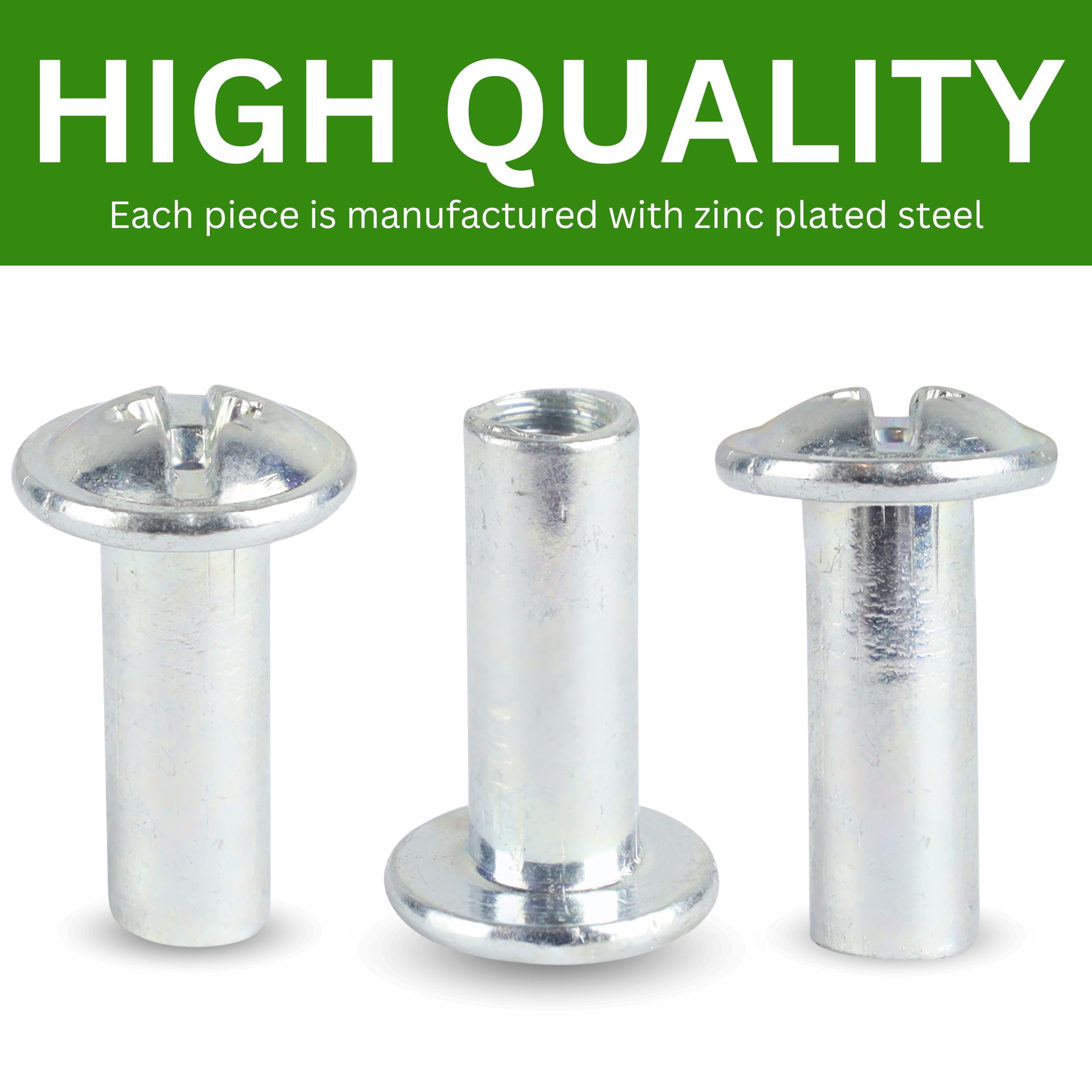 Spare Hardware Parts 16 Pcs Cross Dowel Nut Sleeve | Replacement for IKEA Part # 100514