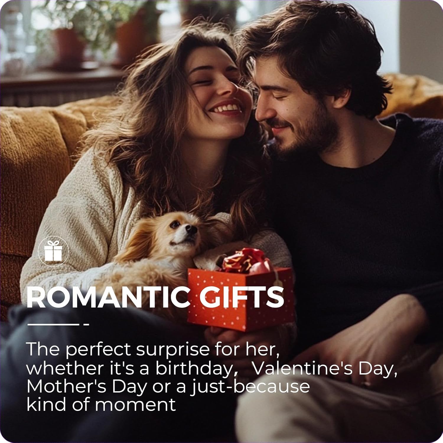 Clip On Wireless Earbuds for Women, 60H Battery, Ultra Lightweight Open Ear Design, IPX5 Waterproof, Bluetooth 6.0, with Detachable Crystal Butterfly Earrings for Gifts, Sports & Workouts-Purple - Image 7