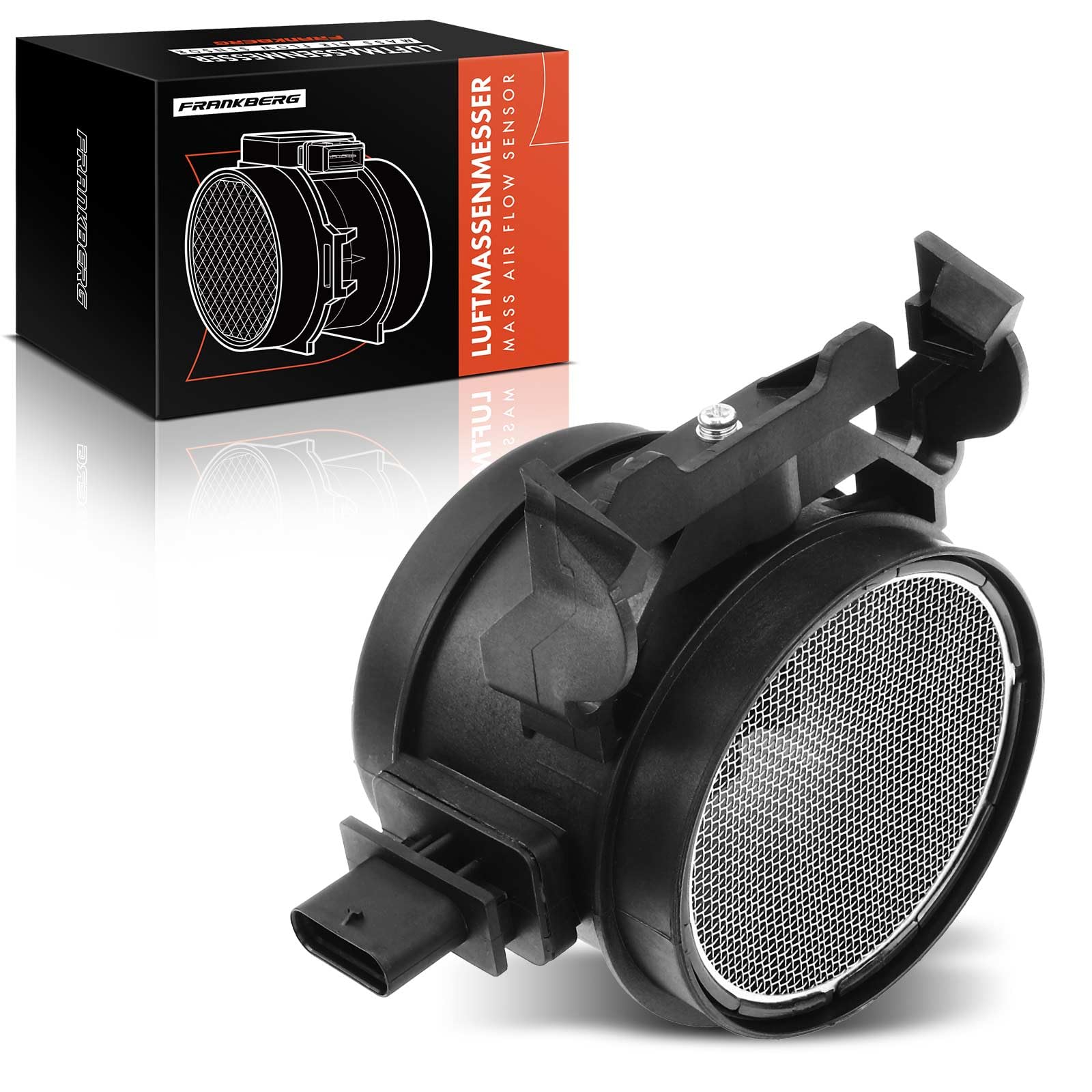 Frankberg Medidor de masa de aire A2730940548 | Compatible con: Autobús Vito W639, Viano W639, Coupé Clase C CL203, Sprinter 35-T Caja B906, SLK R171