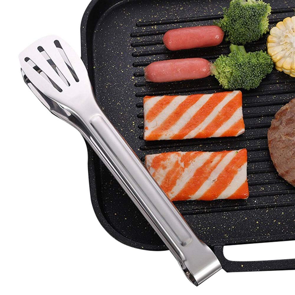 Pinces de Cuisine Le Clip Alimentaire en Acier Inoxydable 304 Convient aux Outils de Cuisine Taille: 4,5 * 24 cm / 4,5 * 28,5 cm / 4,5 * 33,5 cm (B)