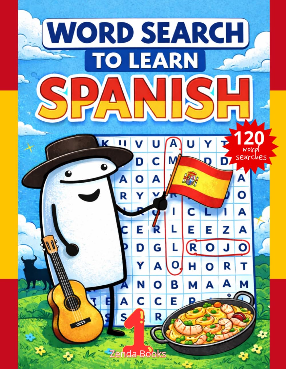 Word Search learn Spanish: easy Spanish for beginners activity book: Learning Spanish for begginers activity Book (Learn Spanish | Activity Books, easy Spanish for beginners)
