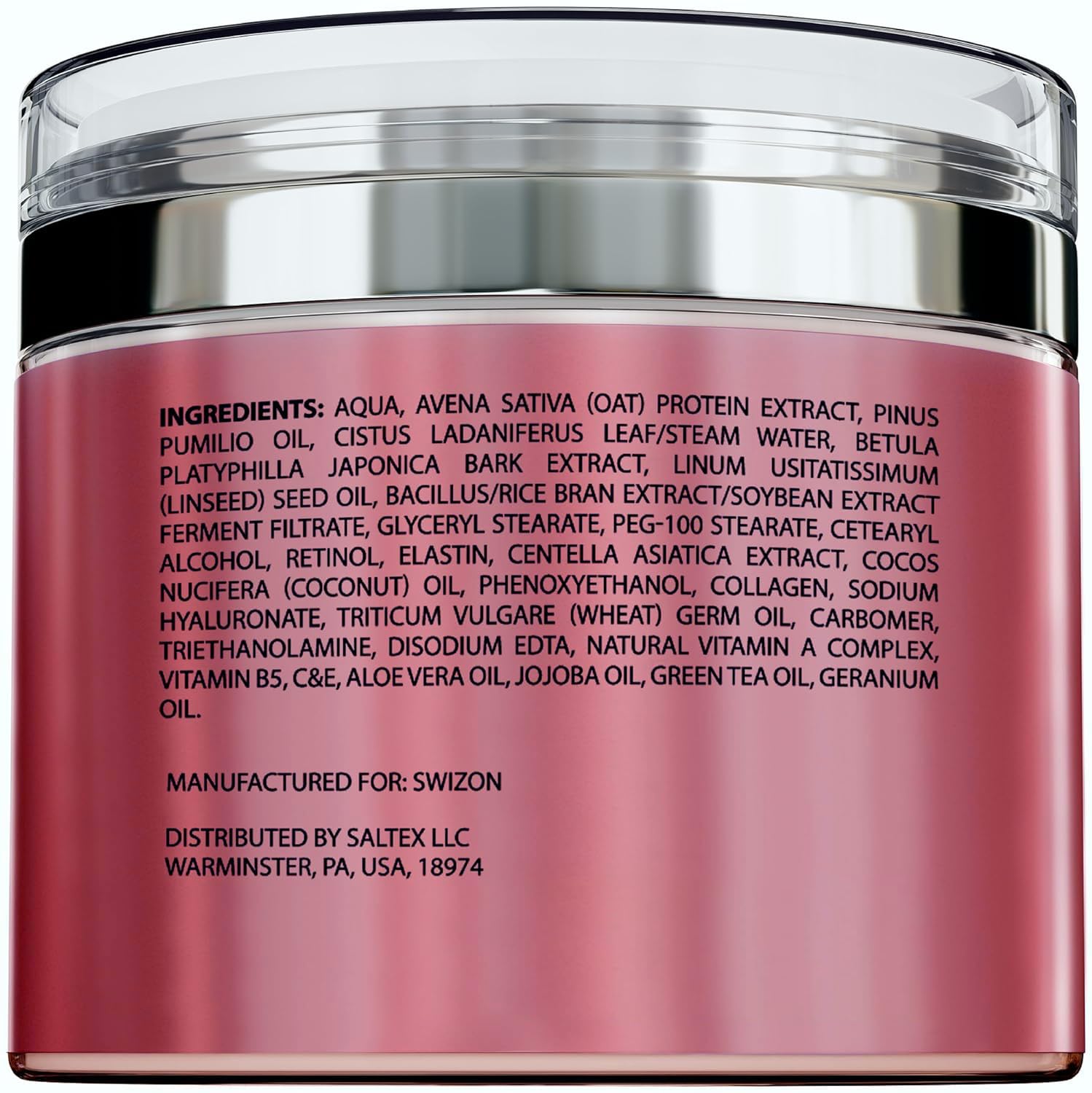 Retinol Face Cream – Premium Anti-Aging Moisturizer w/Collagen, Hyaluronic & Centella for Youthful Radiance – Firming, Tightening & Hydrating Skincare for Wrinkles, Fine Lines & Dry Skin 1.7fl oz - Image 8