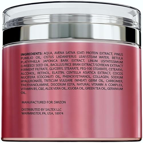 Miniatura 8 de Crema facial Retinol – Crema hidratante antienvejecimiento premium con colágeno, hialurónico y centella para un brillo juvenil – Cuidado de la piel