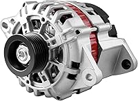 Vista 26 de SCITOO Nuevo alternador apto para Nissan para Pickup D21 2.4L 1995 1996 1997 2.4-12V 60 Amp CW 1-Groove Polea, reemplazo OE 23100-0S300