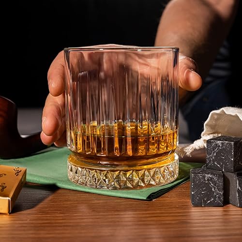 Miniatura 6 de Hediye Sepeti - Juego de regalo de vasos y piedras de whisky, caja de madera hecha a mano, 2 vasos de whisky, piedras de whisky, regalos de bourbon