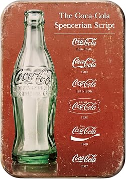Desperate Enterprises Coca-Cola - Script Heritage Refrigerator Magnet - Funny Magnets for Office, Home & School - Made in The USA