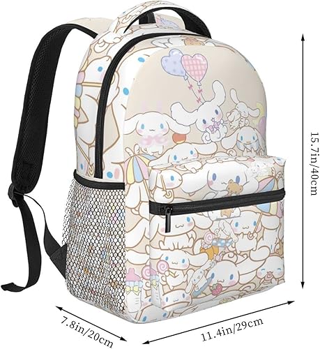 Miniatura 2 de Mochila de dibujos animados Kawaii de gran capacidad, mochila portátil de anime, ligera, mochila de viaje al aire libre, Color-6, Casual