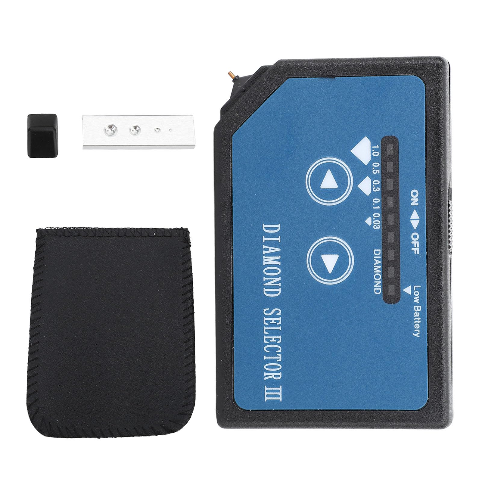 Lybunair Diamond Tester Pen High Accuracy Portable Diamond Selector Jewelry Tester for Home and Market