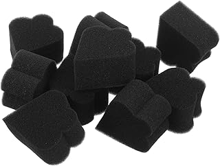 Vaguelly 10pcs Cosmetic Sponge Reusable Face ...