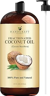 Sponsored Ad - Handcraft Fractionated Coconut Oil - 100% Pure & Natural Premium Grade Coconut Carrier Oil for Essential Oi...