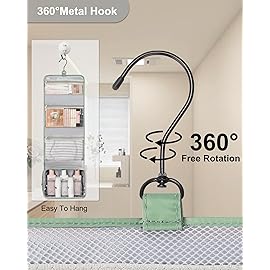 Relavel Travel Hanging Toiletry Bag for Men Women Travel Kit Shaving Bag Waterproof Large Makeup Bag Wash Bag Makeup Organizer Cosmetic Case for Bathroom Shower Green Pro