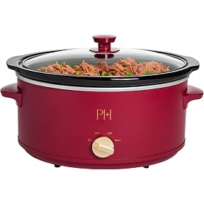 Pioneer Woman 6 QT Slow Cooker, Locking Lid, Digital ~ Brilliant Blooms ~ Model PW8400778514-7