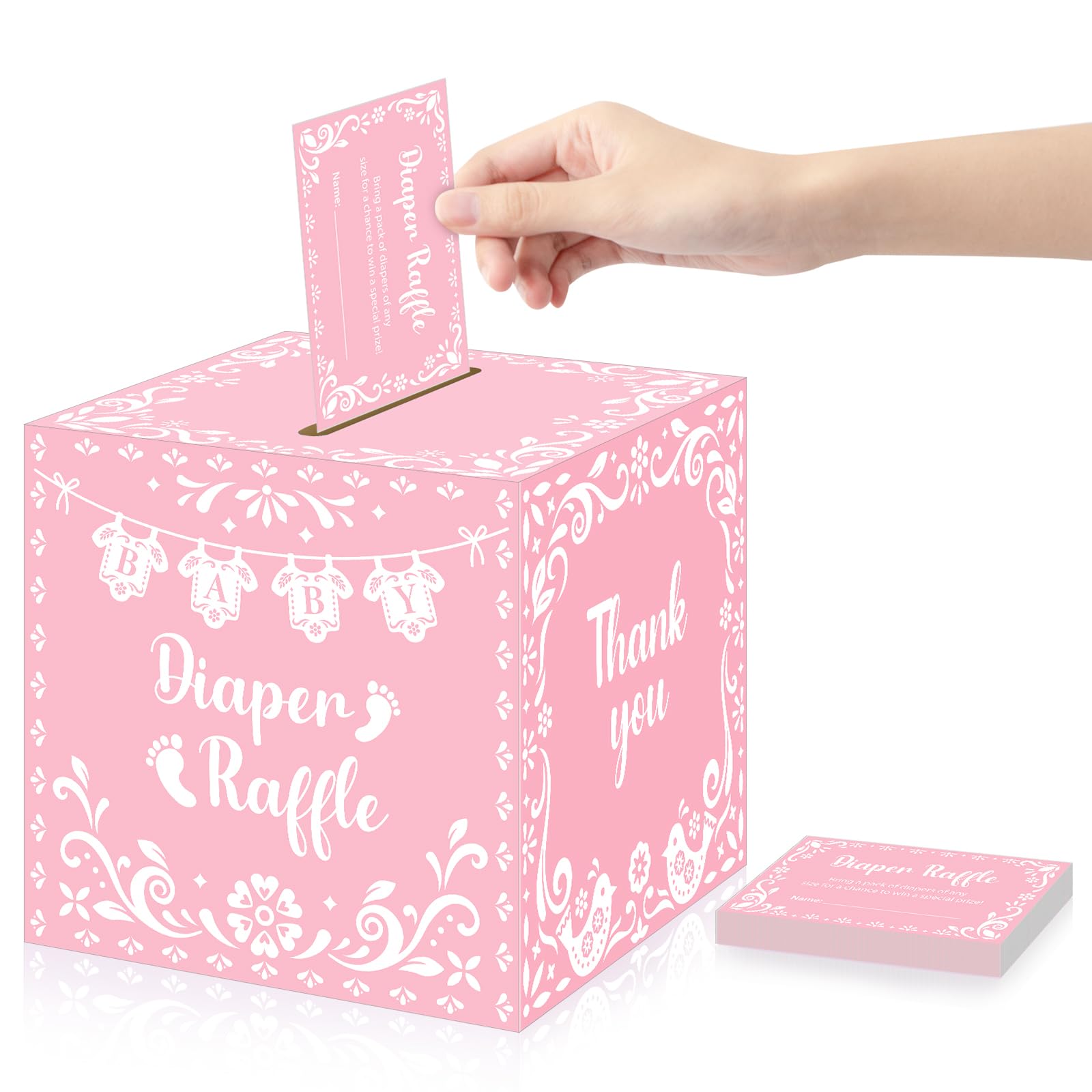 Tickets de tombola pour couches Ctosree pour collecter les cadeaux de naissance