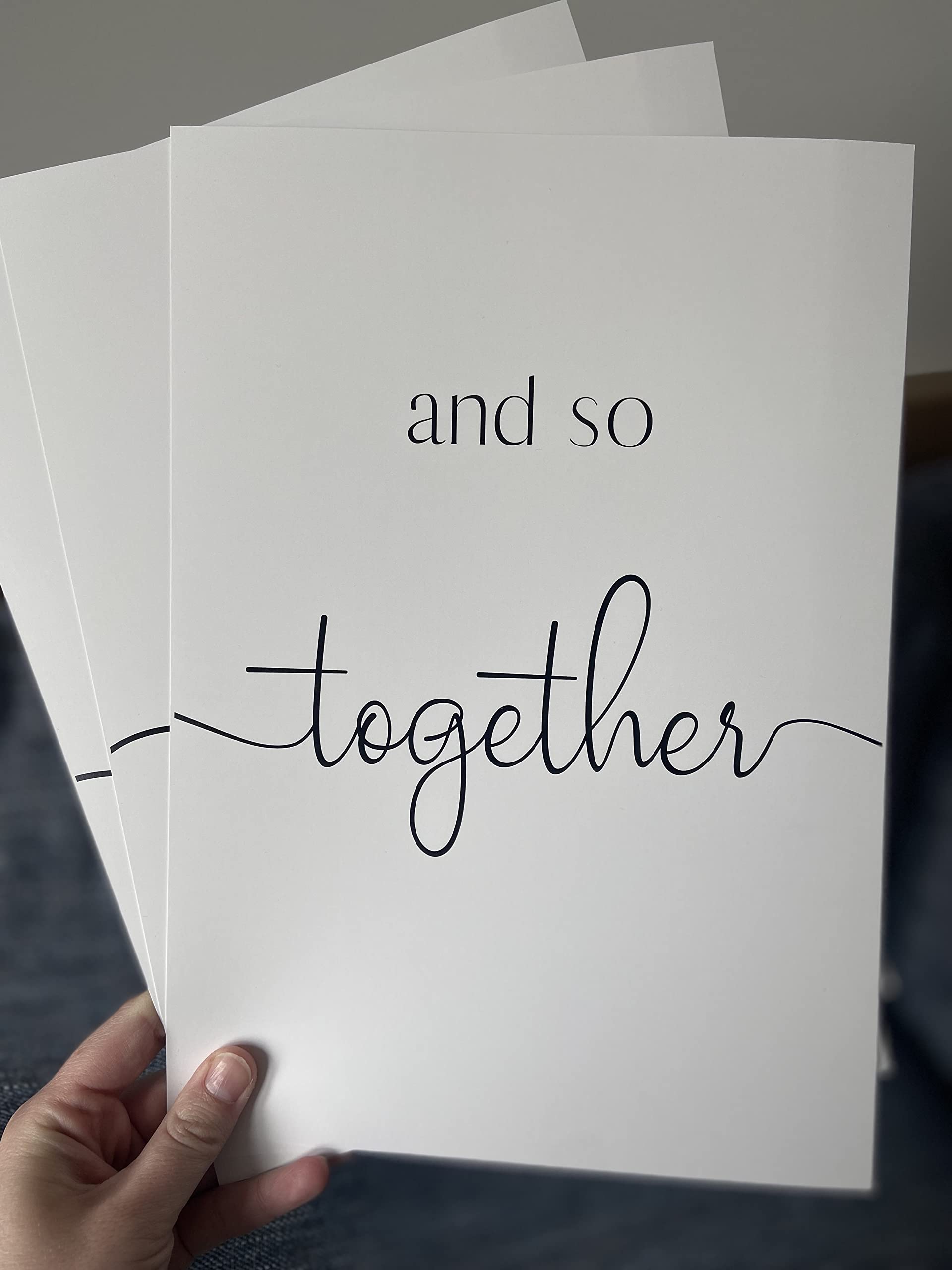 Family Quote set of 3 Unframed Prints, Together They Built A Life They Loved Home Wall Art Decor, Family Art Poster - Image 4