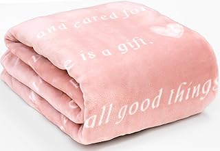 WOLF CREEK BLANKET - Gift Blanket for Women, Get Well Soon, Light & Love Compassion Throw - Super Soft Positivity Courage Inspiration Healing Support & Comfort Gift. Single Layer Fleece