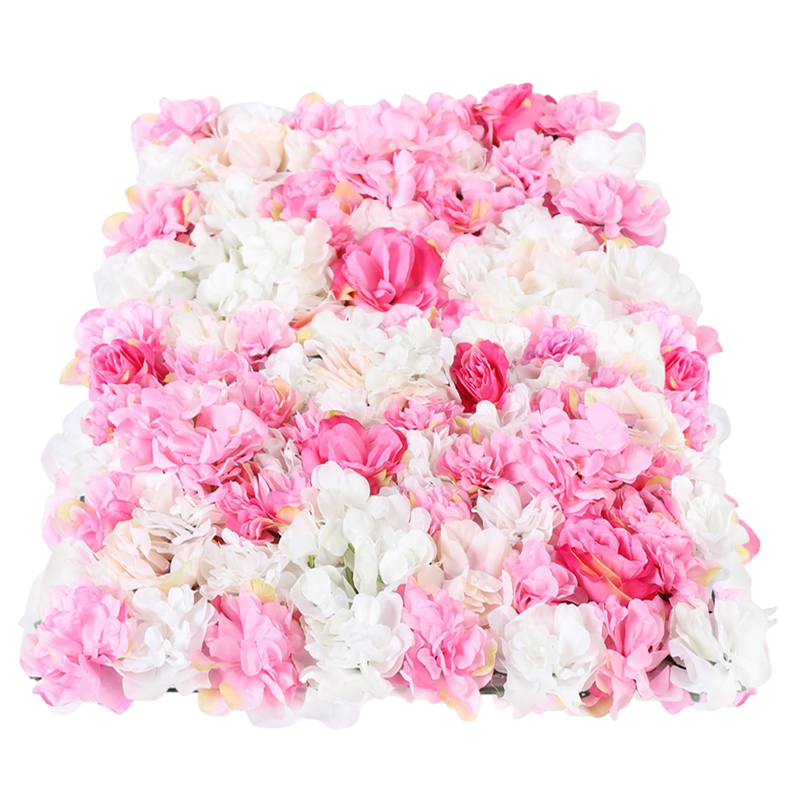 Fleurs murales romantiques artificielles OUKANING panneau de soie décoratif 40 x 60 cm