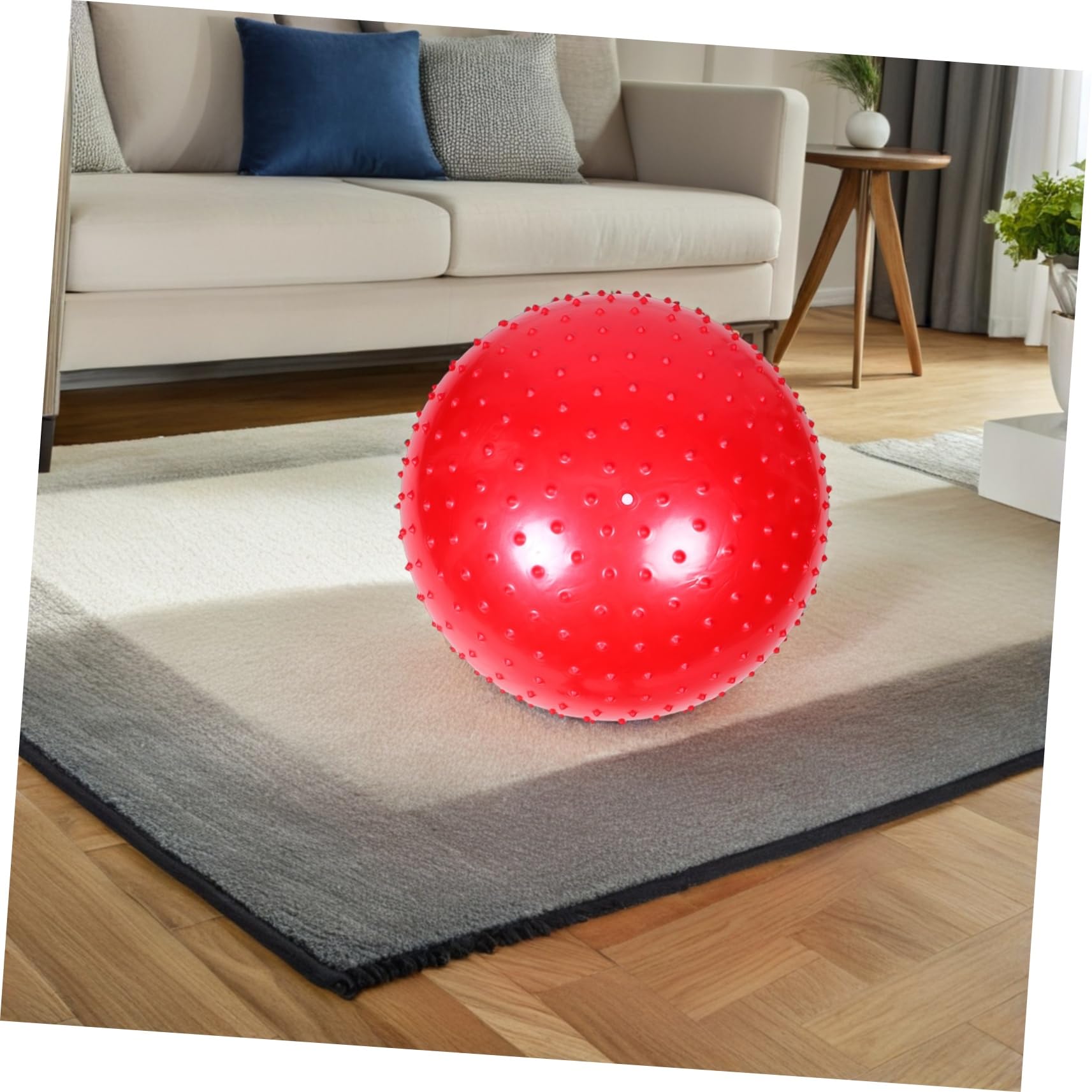 Mikikit Balle Sensorielle Texturée Pour Massage à Pointes Outil Exercice Portable Pour Entraînements Et Salle De Sport Souple Pour Muscles