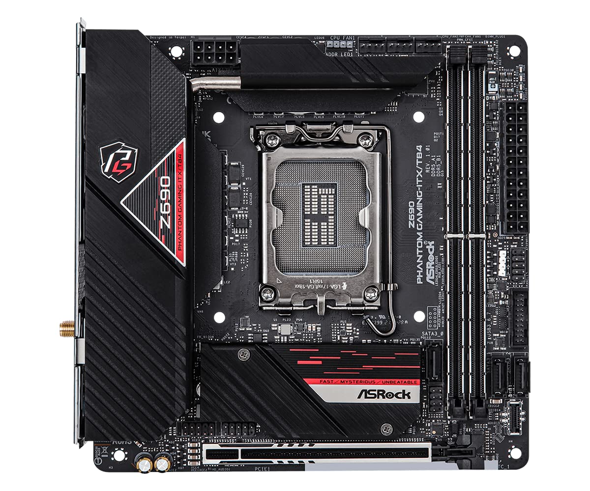 Amazon.com: ASRock Z690 Phantom Gaming-ITX/TB4 LGA 1700 Intel Z690