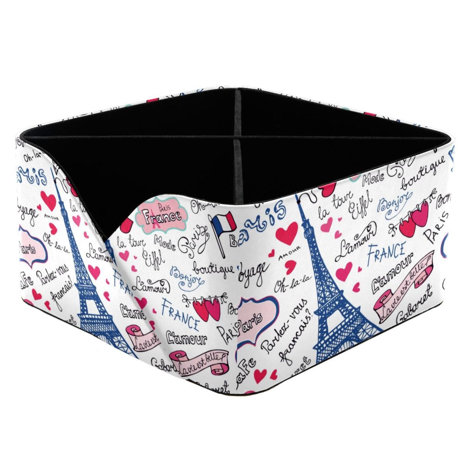 Pot de rangement pour bureau doté de 4 compartiments et porte-crayons