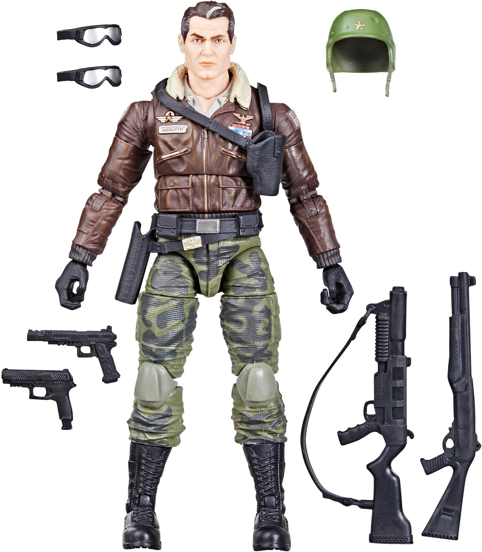 Classified Series General Clayton Hawk Abernathy, Collectible Action Figure, 103, 6 inch Action Figures for Boys & Girls, with 7 Accessory Pieces